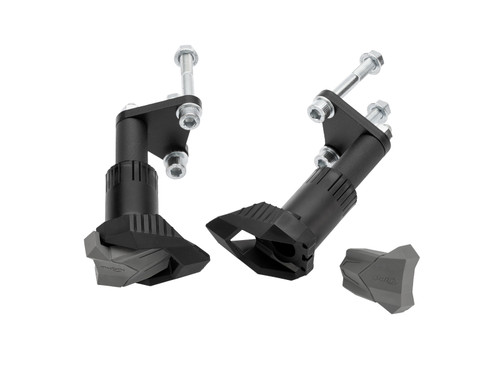PUIG R19 FRAME SLIDERS BLACK - 21494N - HONDA CB750 HORNET E-CLUTCH