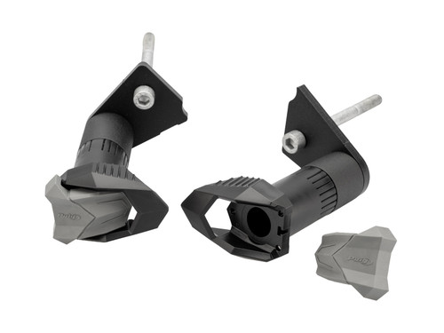 PUIG R19 FRAME SLIDERS BLACK - 21601N - CFMOTO 650NK