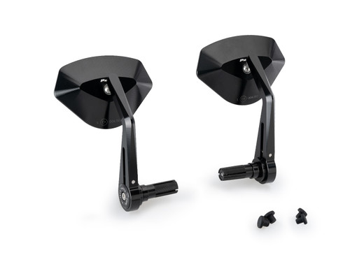 PUIG MIRROR HI-TECH V BLACK - 21618N - INDIAN FTR SPORT