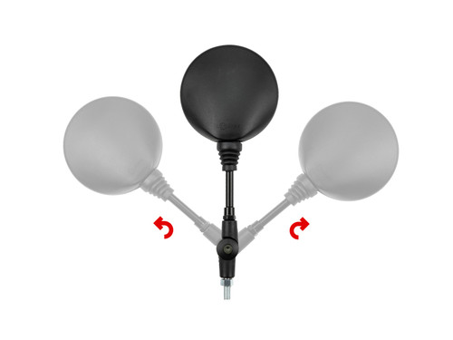 PUIG LEGACY MIRROR - STALK MOUNT - 22055N - INDIAN FTR SPORT