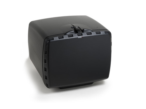PUIG 100 LITRE MEGA TOP BOX WITH LOCK BLACK - 2328N - HONDA PCX 125