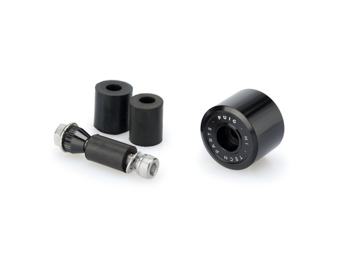 PUIG BAR END WEIGHT COMPATIBLE WITH PUIG LEVER GUARD BLACK - 3770N - INDIAN FTR SPORT