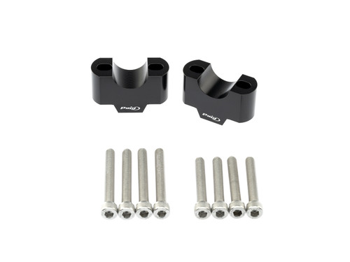 PUIG 30MM HANDLEBAR RISERS FOR 22-32MM BARS - 3741 - TRIUMPH STREET TRIPLE 765 RS