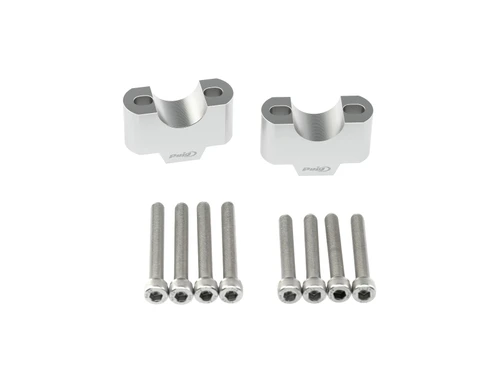 PUIG 30MM HANDLEBAR RISERS FOR 22-32MM BARS - 3741 - TRIUMPH STREET TRIPLE 765 RS