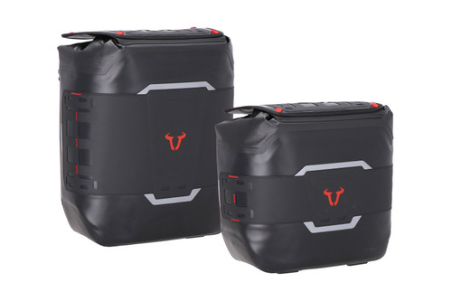 SW-Motech Saddlebag set Side Bag WP Waterproof system V-LOC 16/11 l. BMW F 450 GS (25-). For models with BMW luggage rack fitted