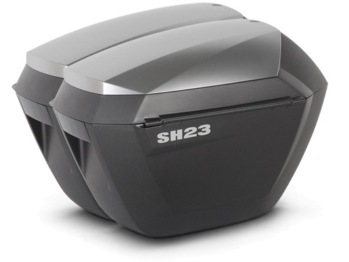 SHAD SH23 PANNIERS - ALUMINIUM COVER - D0B23200W