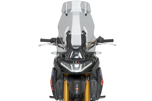 PUIG TOURING SCREEN WITH EXTENDER LIGHT SMOKE - 21183H - APRILIA TUAREG 660 RALLY