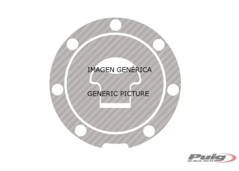PUIG SPIRIT TANK PAD WITH MODEL LOGO BLACK - 21417N - HONDA NT1100 DCT
