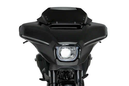 PUIG BATWING SPORTS SCREEN BLACK - 22109N - HARLEY DAVIDSON CVO STREET GLIDE ST