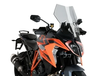 PUIG TOURING SCREEN WITH EXTENDER LIGHT SMOKE - 3565H - KTM 1290 SUPERDUKE GT