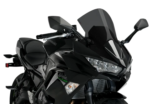 PUIG R-RACER SCREEN DARK SMOKE - 3880F - KAWASAKI NINJA 650