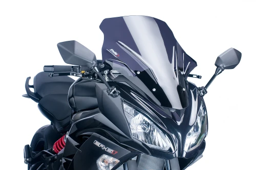 PUIG TOURING SCREEN DARK SMOKE - 5998F - KAWASAKI ER-6F