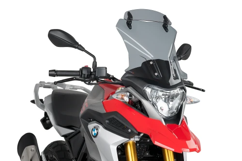 PUIG TOURING SCREEN WITH EXTENDER LIGHT SMOKE - 9880H - BMW G310GS