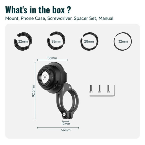OUTPLORER HANDLEBAR QUICKMOUNT KIT QM01