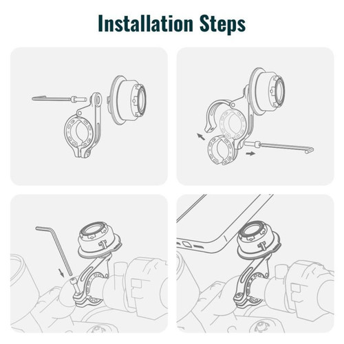 OUTPLORER HANDLEBAR QUICKMOUNT KIT QM01
