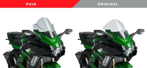 Puig Z-Racing Screen for Kawasaki H2 SX (18-22)