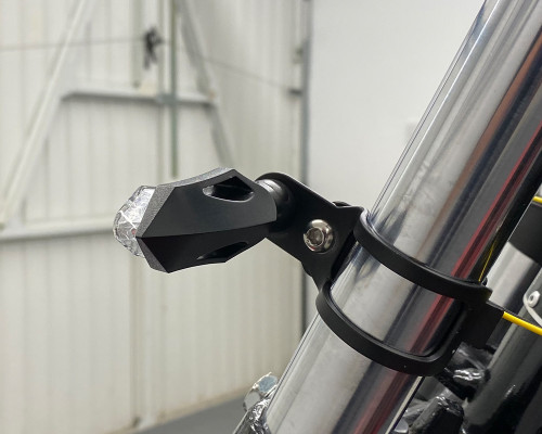 LED Indicators Sequential Sweeping for Streetfighters & Scramblers - HOMOLOGATED & RUBBER MOUNTED
