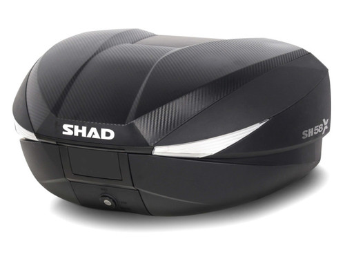 SHAD SH58X Top Box & Fitting Kit for BMW F750 GS 2018-2024 (BMW Alu Rack)
