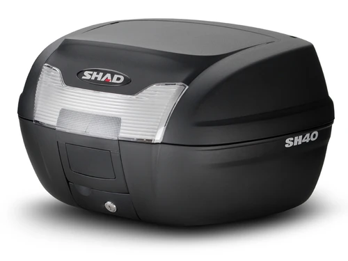 SHAD SH40 Top Box & Fitting Kit for BMW F850 GS 2018-2024 (BMW Plastic Rack)
