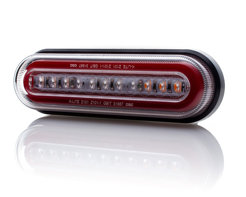 Motorbike Indicators Turn Signals Integrated LED Stop Run Tail Brake Light