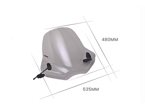 Puig Touring II Screen for Triumph Bonneville T100 (2002-2026)