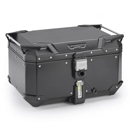 GIVI Trekker Outback Evo 58L Black Line Top Box with Fitting Kit for Honda NC750X 2021+