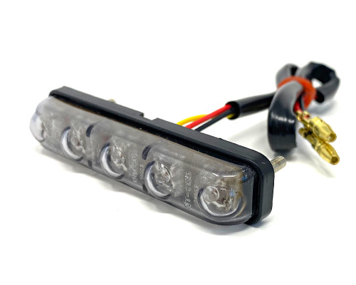LED Stop Tail Light Running Small Micro Smoked Lens Discreet E-MARKED