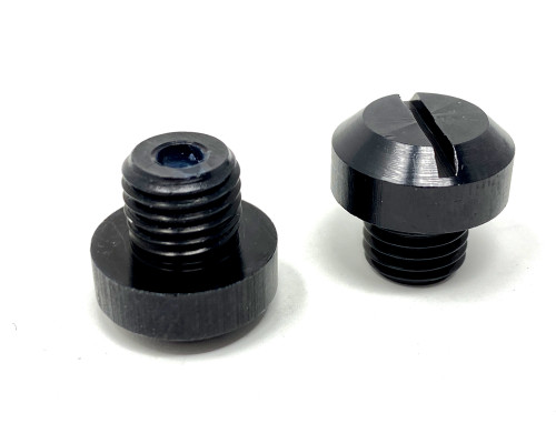Motorbike Mirror Blanking Plugs M10 Right - Anticlockwise Left - Clockwise X2