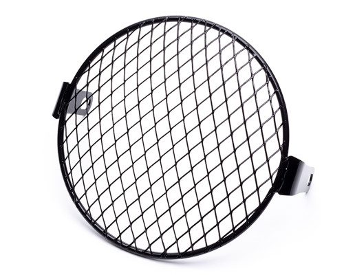 Headlight Mesh Grill 6.5 to 7 inch Guard Motorcycle Headlamp Protector Cover