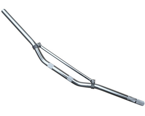 22mm 7/8" Polished Silver with Silver Braced Motorbike Handlebars for Motorcross Supermoto Streetfighter 22mm 7/8" Polished Silver with Silver Braced Motorbike Handlebars for Motorcross Supermoto Streetfighter