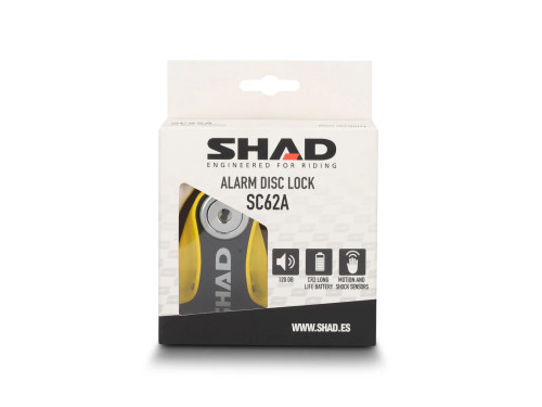 SC62A DISC LOCK - YELLOW