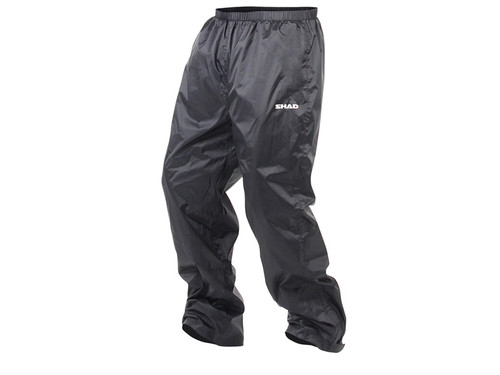 100% Waterproof Black Rain Trousers - Large 100% Waterproof Black Rain Trousers - Large