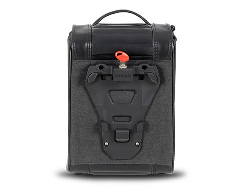 SR38 Cafe Racer Style Side Case Pannier Black