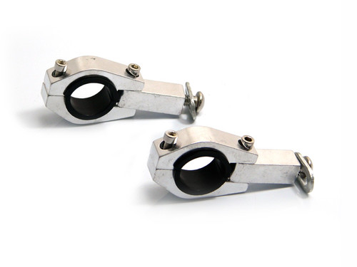Pair of 28mm Oversize Fat Bar Handguard Clamps - Suitable For Acerbis Rally Pro Handguards Pair of 28mm Oversize Fat Bar Handguard Clamps - Suitable For Acerbis Rally Pro Handguards