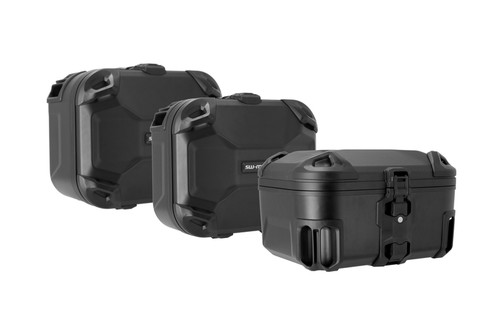 Adventure set DUSC with top case L Black. Honda X-ADV (20-24).