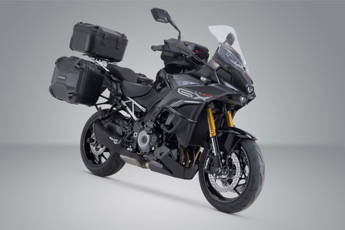 Adventure set DUSC with top case L Black. Suzuki GSX-S1000GX (23-).