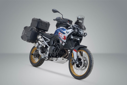 Adventure set DUSC with top case L Black. Suzuki DL 650 (16-).
