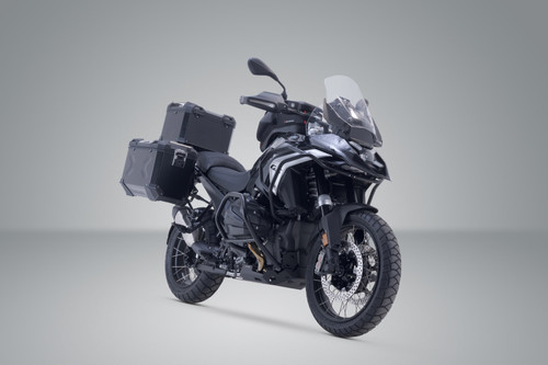 Adventure set TRAX ADV Black. BMW R 1300 GS (23-). BMW top case holder.