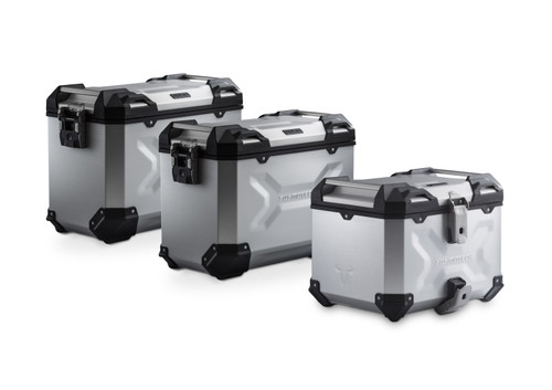 Adventure set TRAX ADV Silver. BMW R 1300 GS (23-). BMW top case holder.