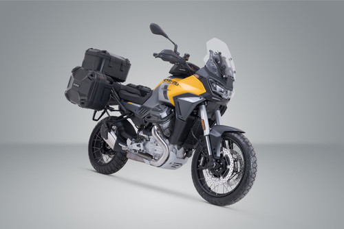 Adventure set DUSC with top case L Black. Moto Guzzi Stelvio (23-).