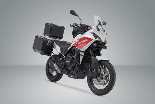 Adventure set TRAX ADV Black. Moto Morini X-Cape (21-).