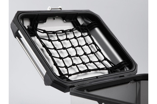 TRAX ADV top case Aluminum. 38 l. Black.