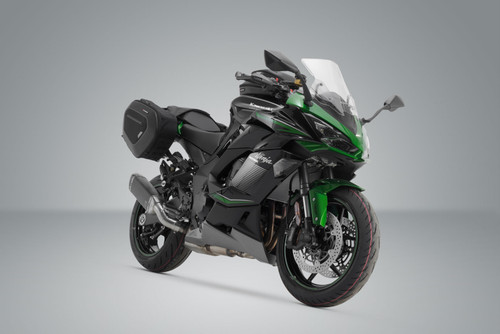 PRO BLAZE H saddlebag set Black. Kawasaki Z1000 SX, Ninja 1000SX.