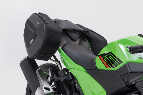 PRO BLAZE H saddlebag set Black. Kawasaki Ninja 500 SE, Z500 (23-).