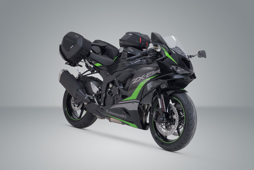 【R】 PRO BLAZE H saddlebag set Black. Kawasaki ZX-6R (23-), ZX-4RR (23