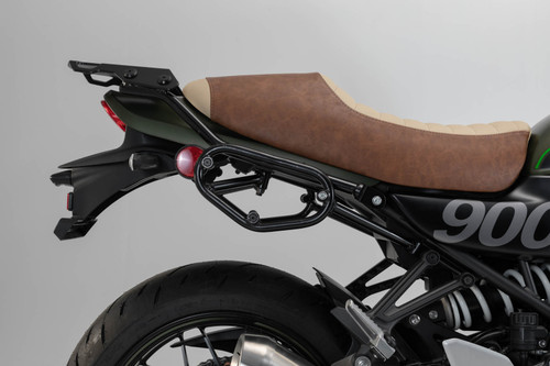 Legend Gear side bag system LC Black Edition Kawasaki Z900RS/ Cafe (17-), 50th Anni. (22-).
