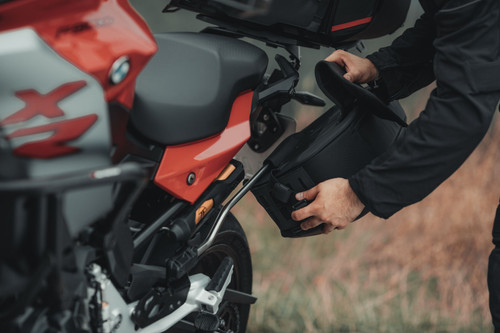 PRO BLAZE H saddlebag set Black. Triumph Speed Triple 1050/R (10-15).