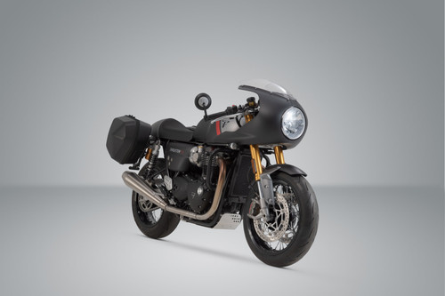 URBAN ABS side case system 2x 16,5 l. Triumph Thruxton 1200/R, TFC.