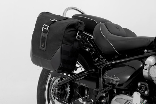 Legend Gear side bag system LC Black Edition Triumph Bonneville Speedmaster (18-).