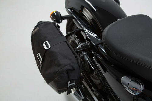Legend Gear side bag system LC Harley-Davidson Sportster models (04-).